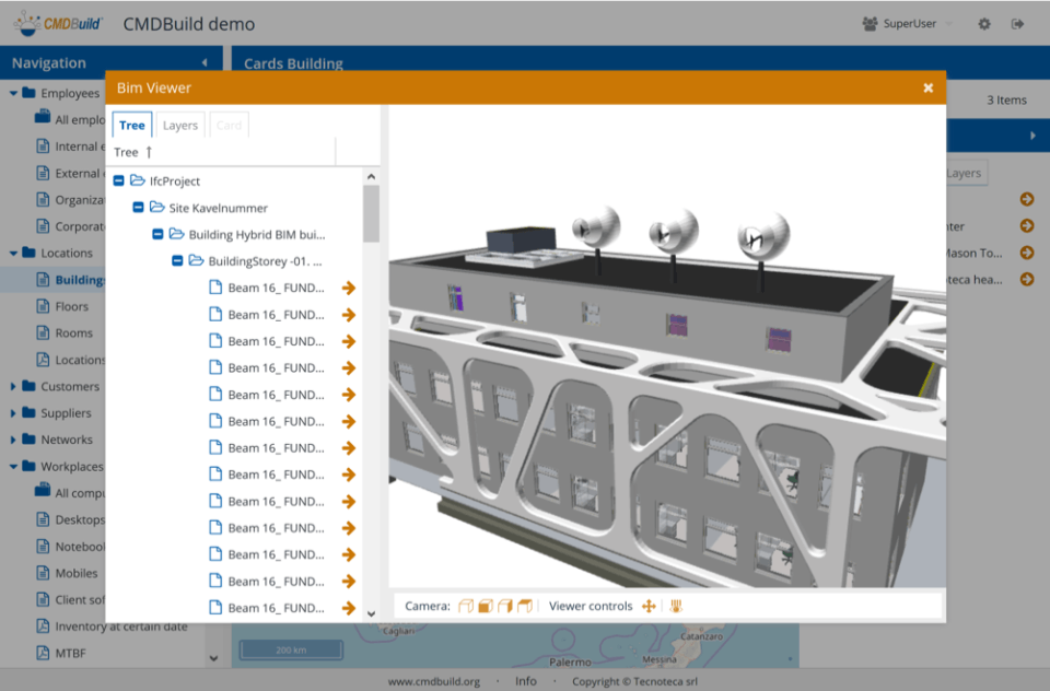 CMDBuild Screenshot 3