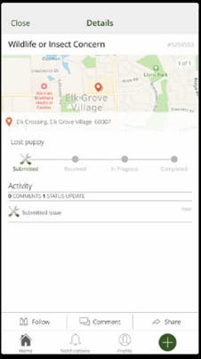 Accela Service Request Management Screenshot 1