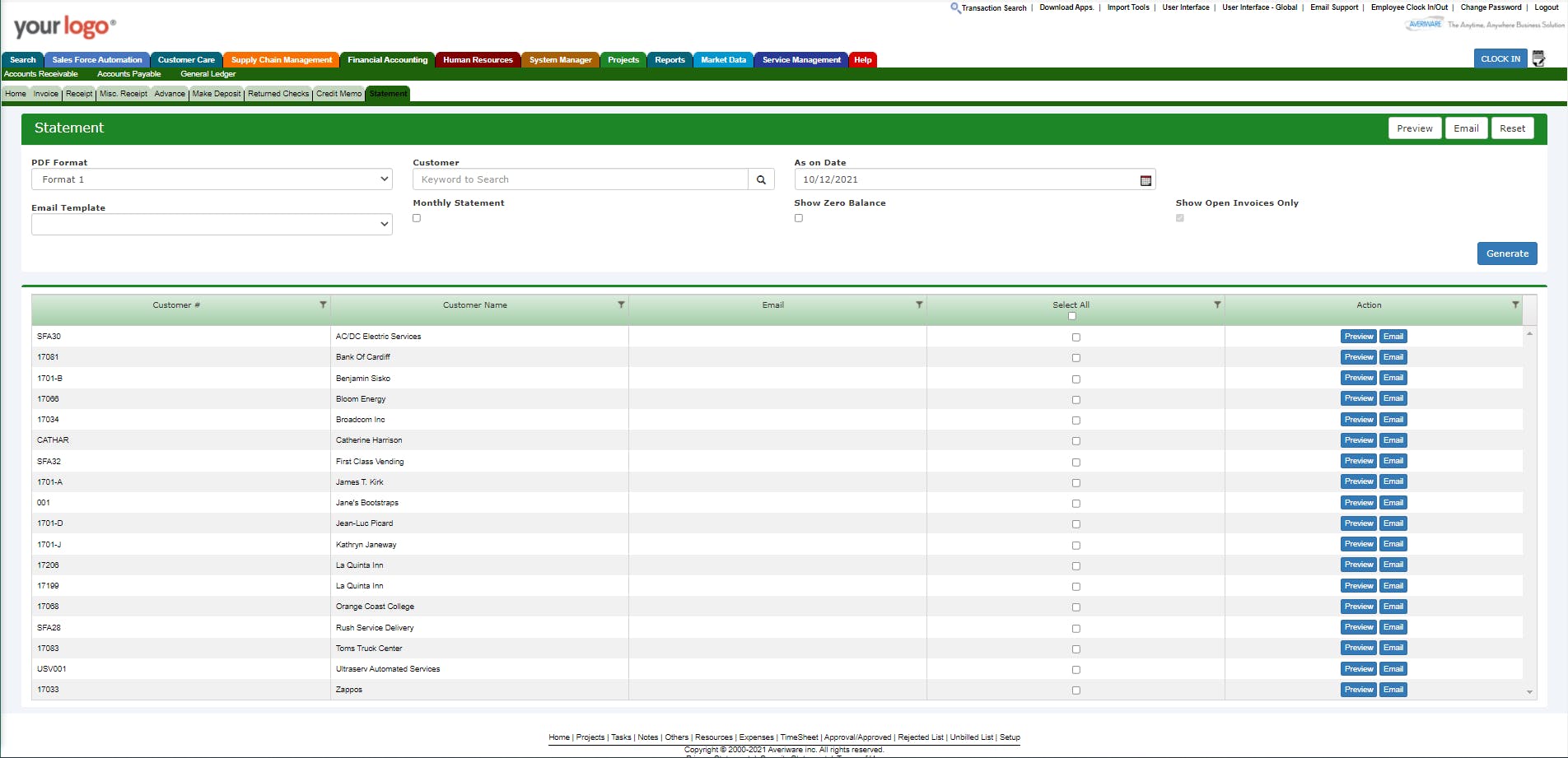 Averiware Screenshot 4