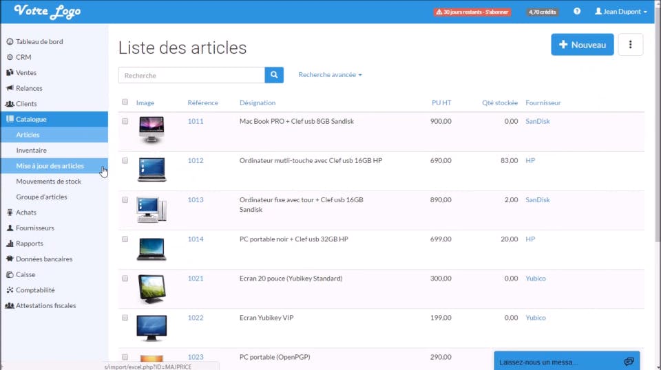 Evoliz Screenshot 2