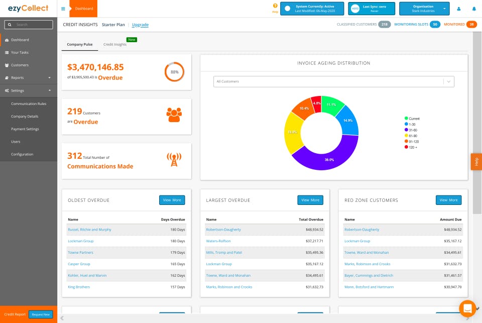 ezyCollect Screenshot 2
