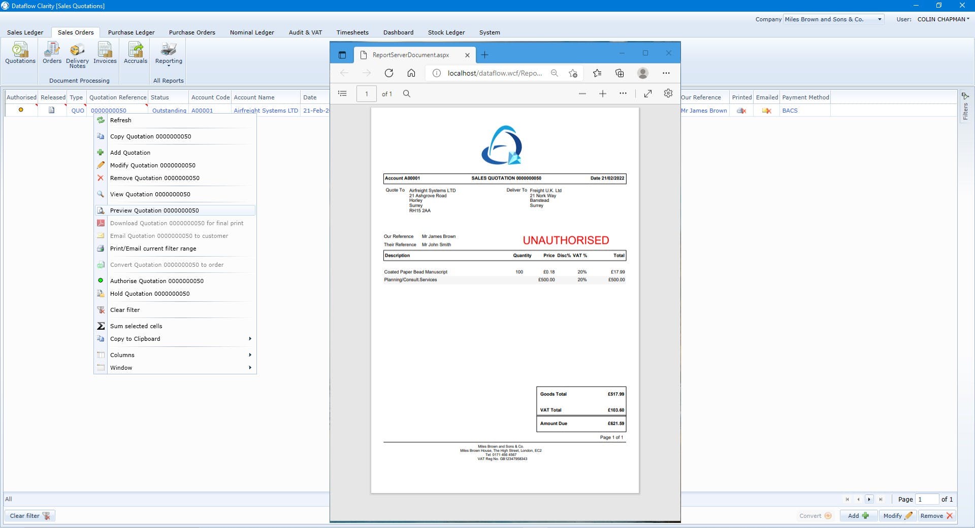 Dataflow Clarity Screenshot 3