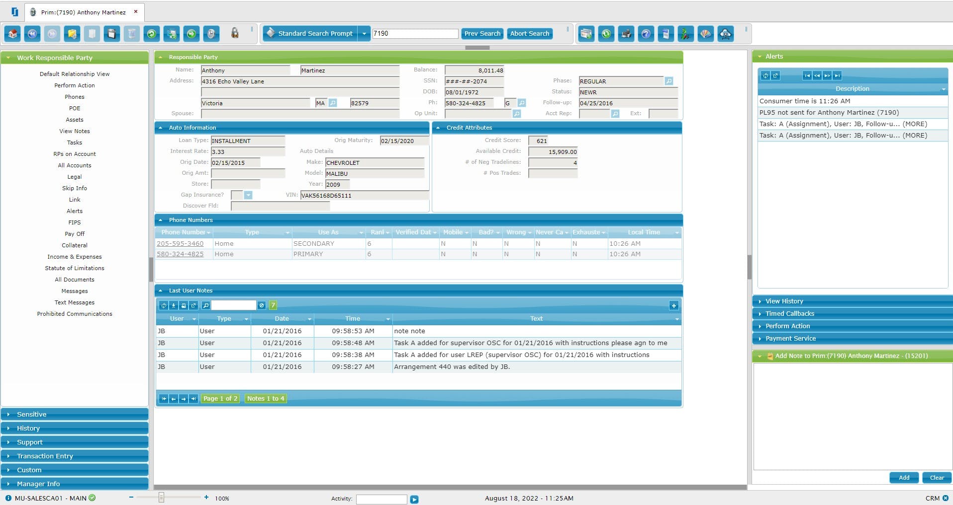 Artiva RM Screenshot 1