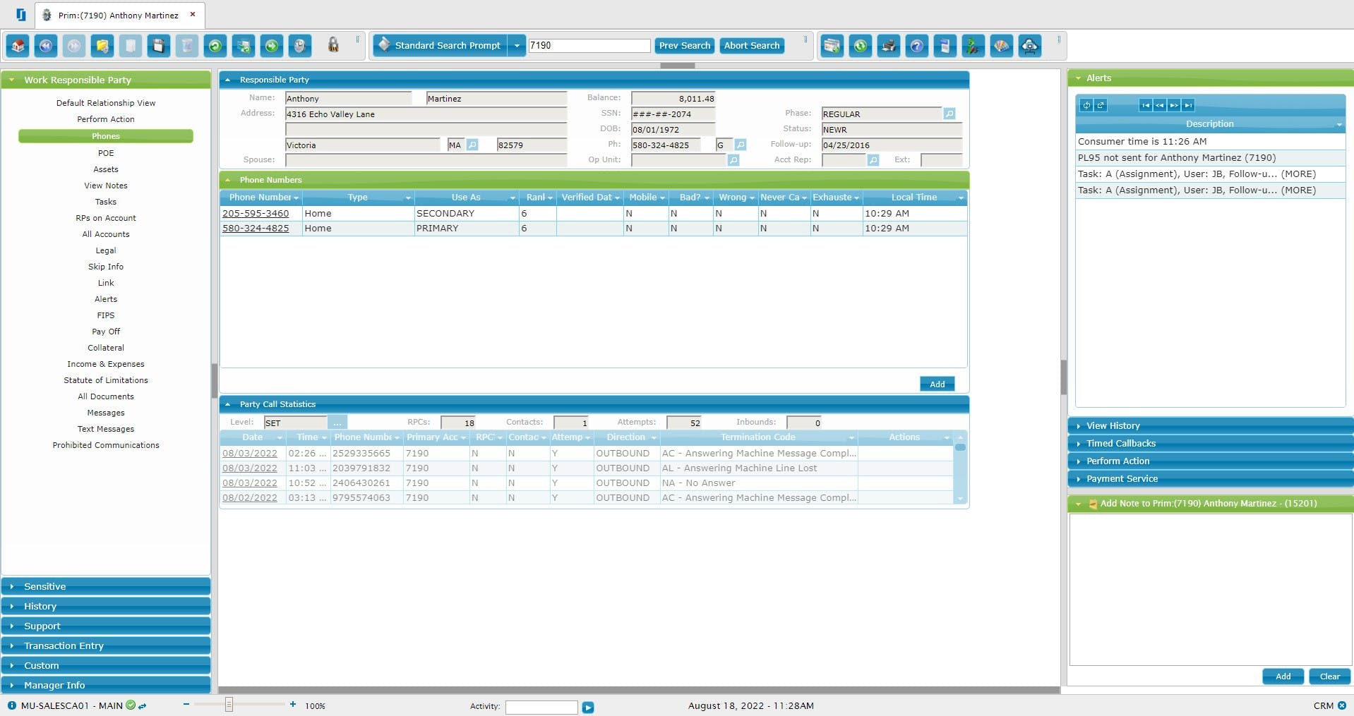Artiva RM Screenshot 2