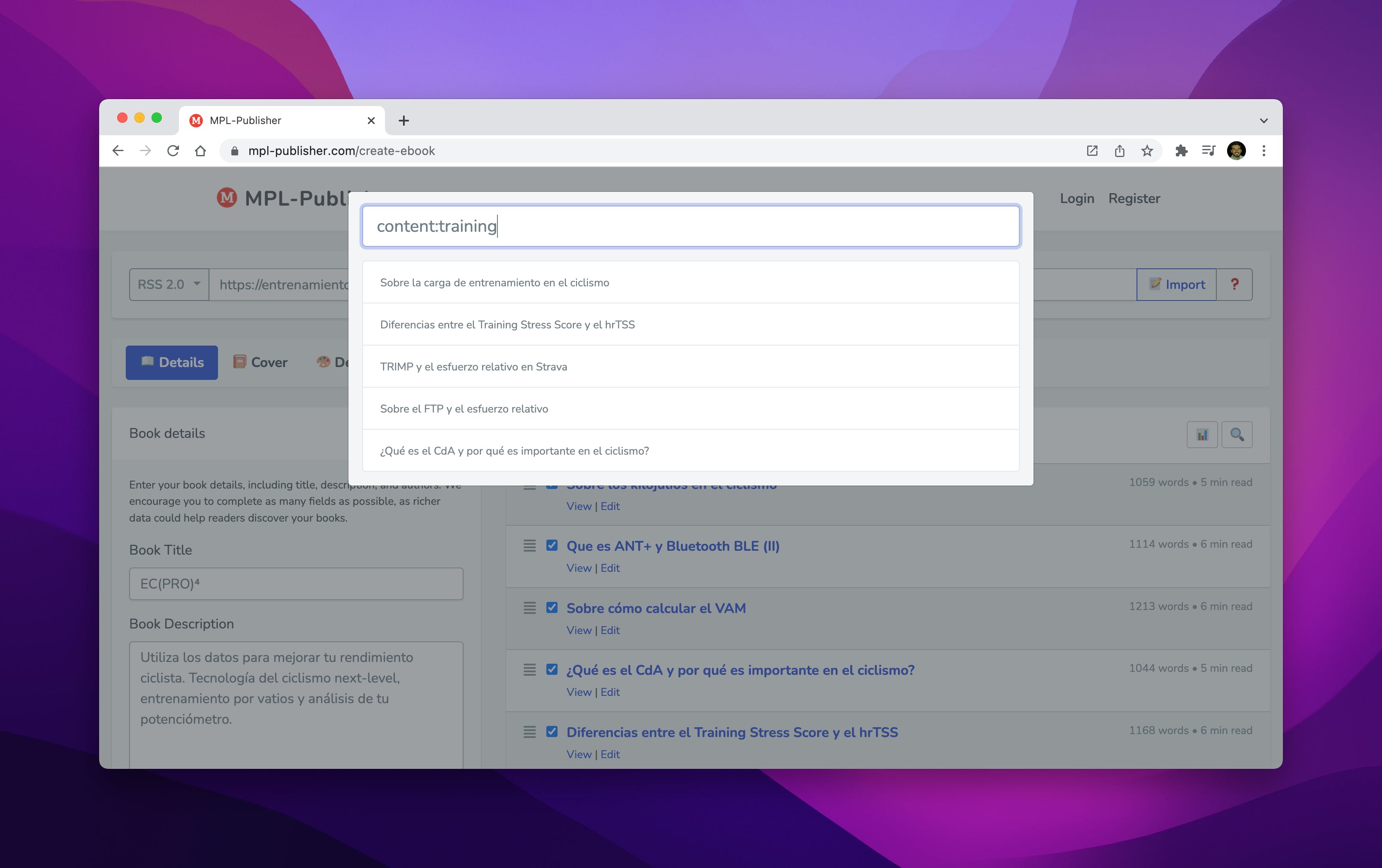 MPL-Publisher Screenshot 5