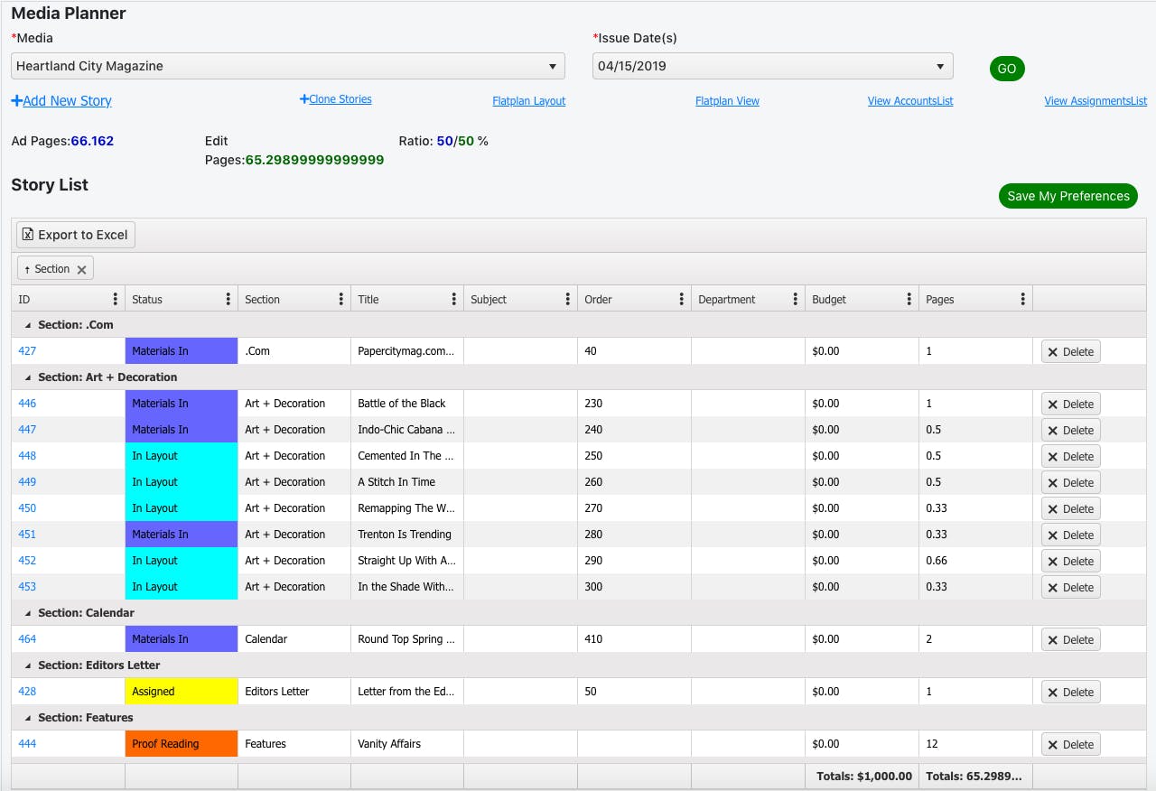 LaunchPad Media Management Screenshot 1