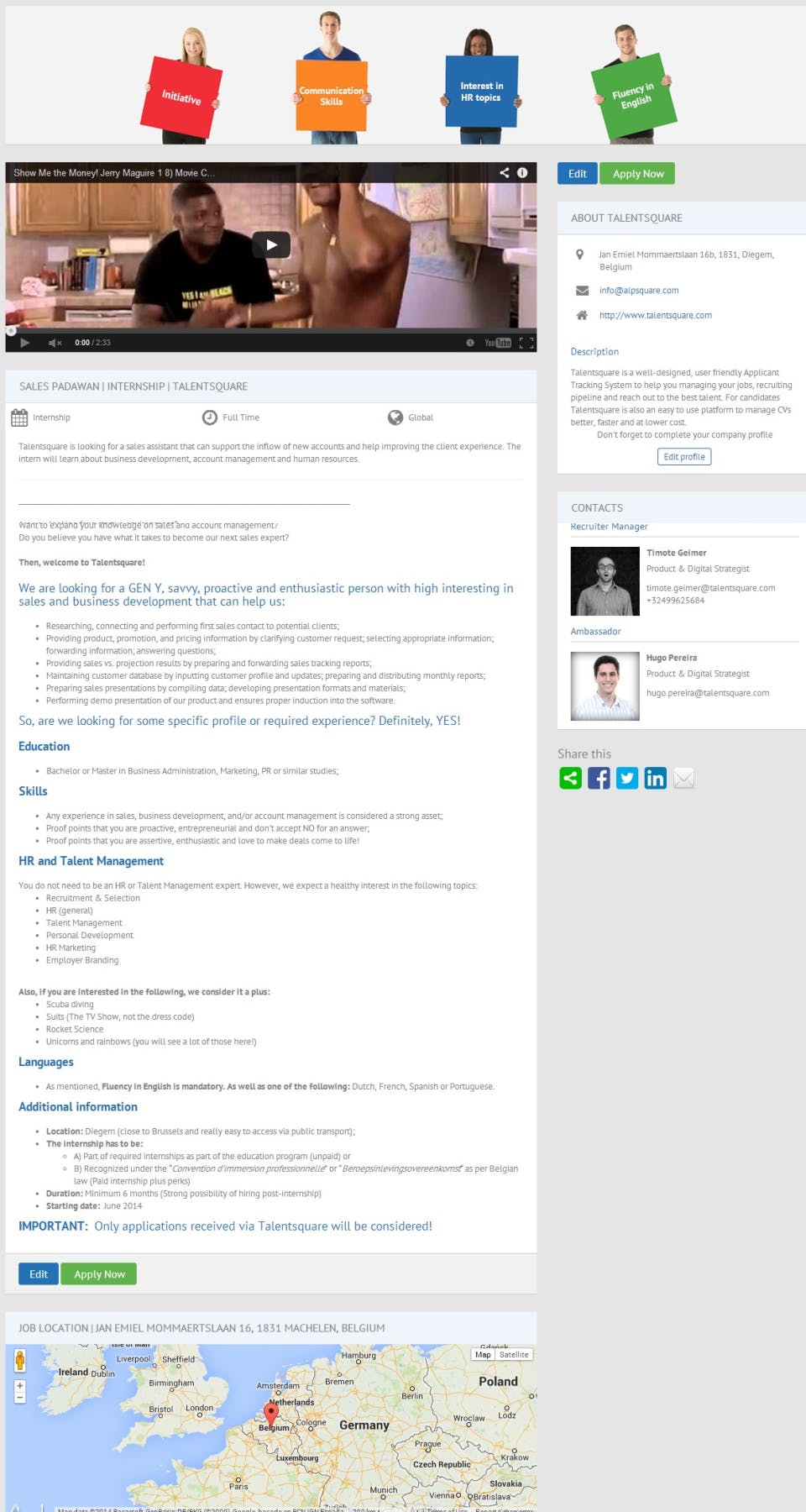 Talentsquare Screenshot 2