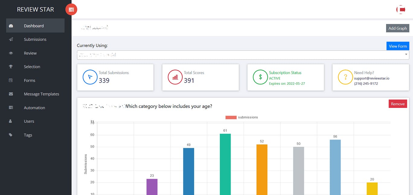 Review Star Screenshot 1