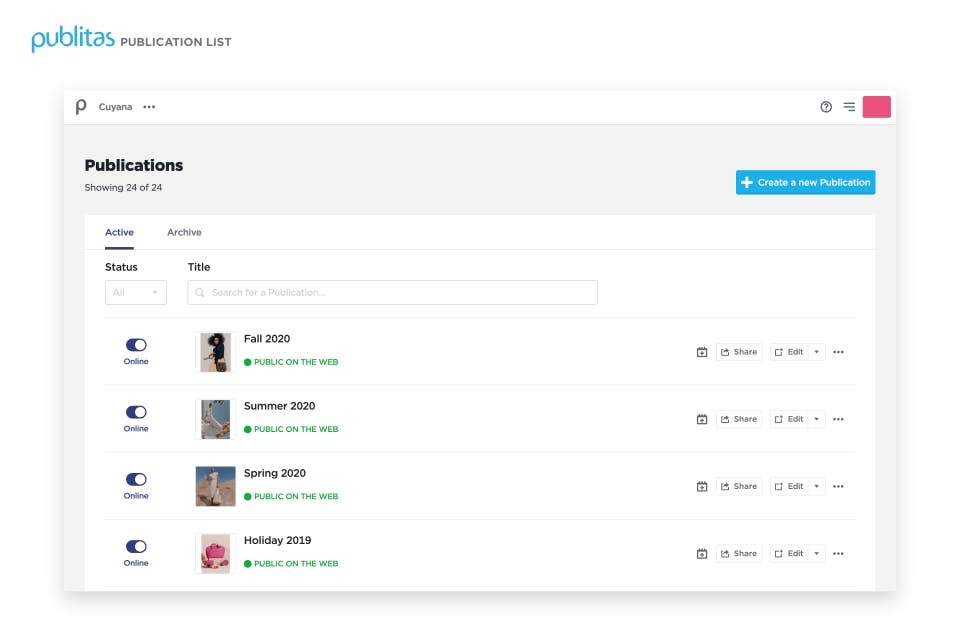 Publitas Screenshot 3