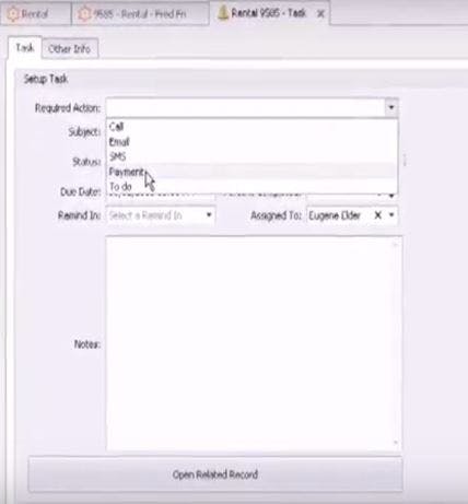 RV Rental Manager eXpress Screenshot 1