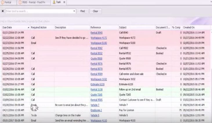 RV Rental Manager eXpress Screenshot 3