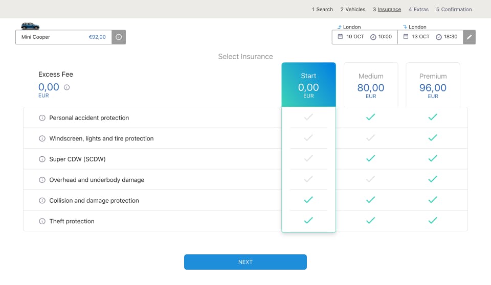 Momentum Rental Screenshot 2