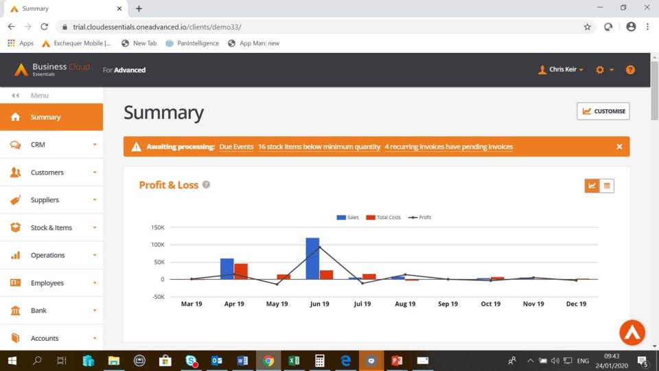 Business Cloud Essentials Screenshot 1