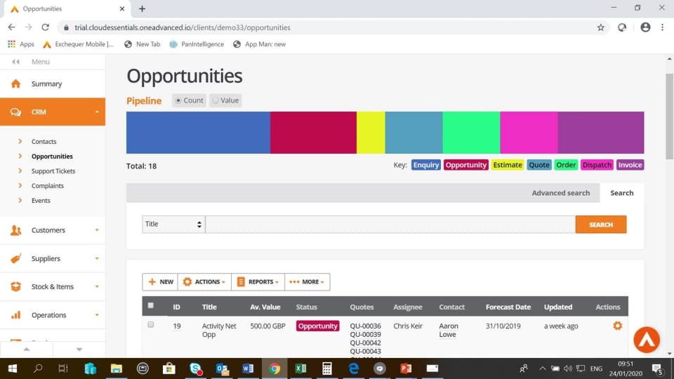 Business Cloud Essentials Screenshot 2
