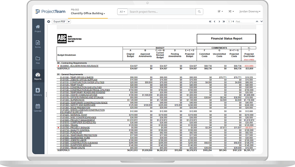 ProjectTeam.com Screenshot 2