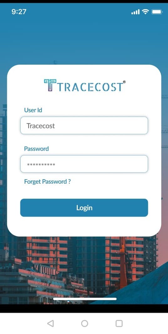 Tracecost Screenshot 2