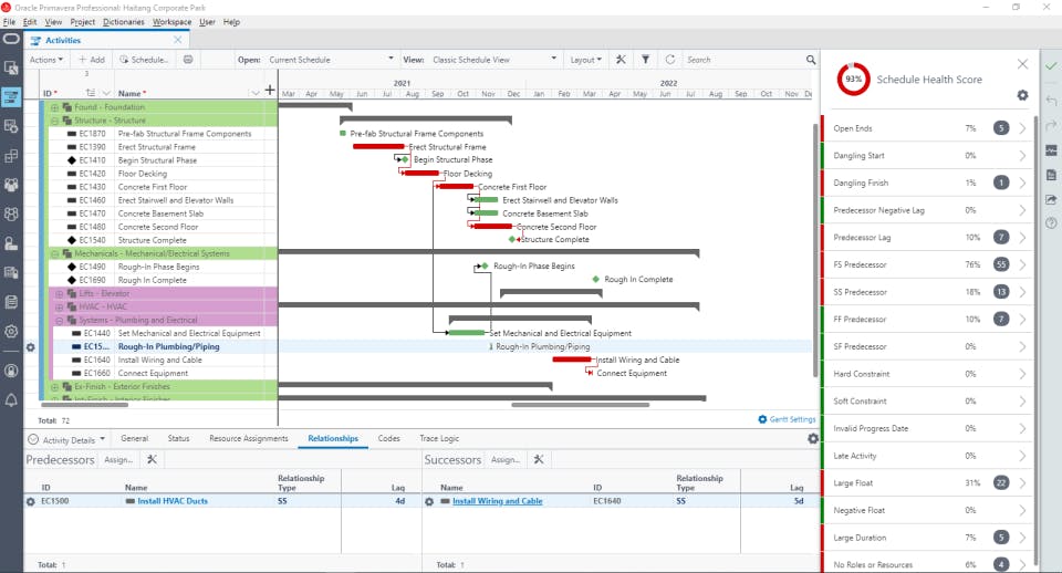 Oracle Primavera Cloud Screenshot 3