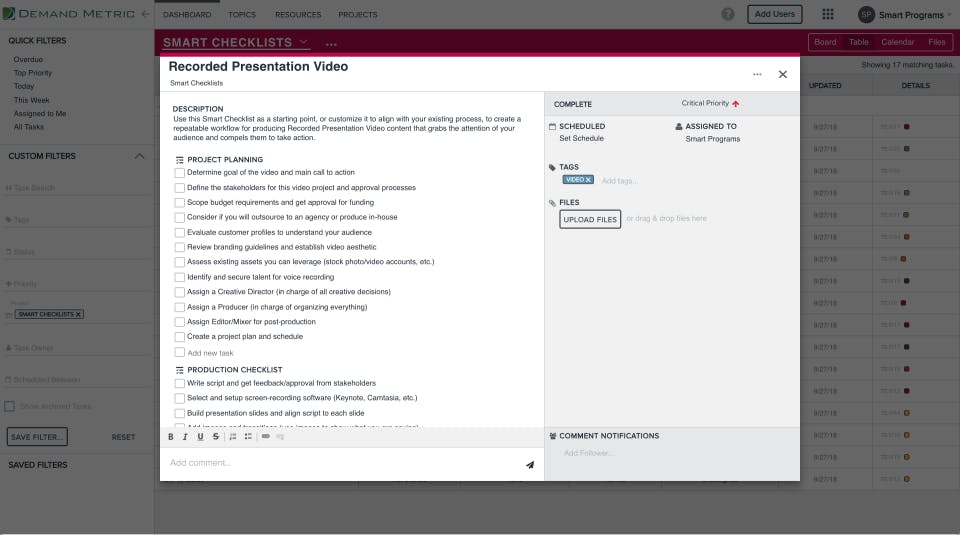 Demand Metric Screenshot 5