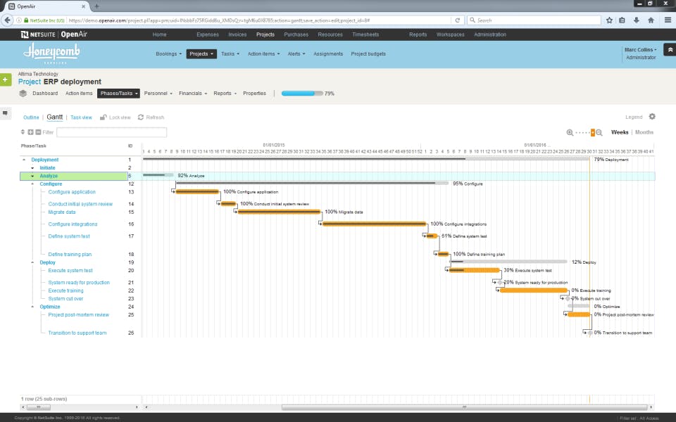 NetSuite OpenAir Screenshot 4