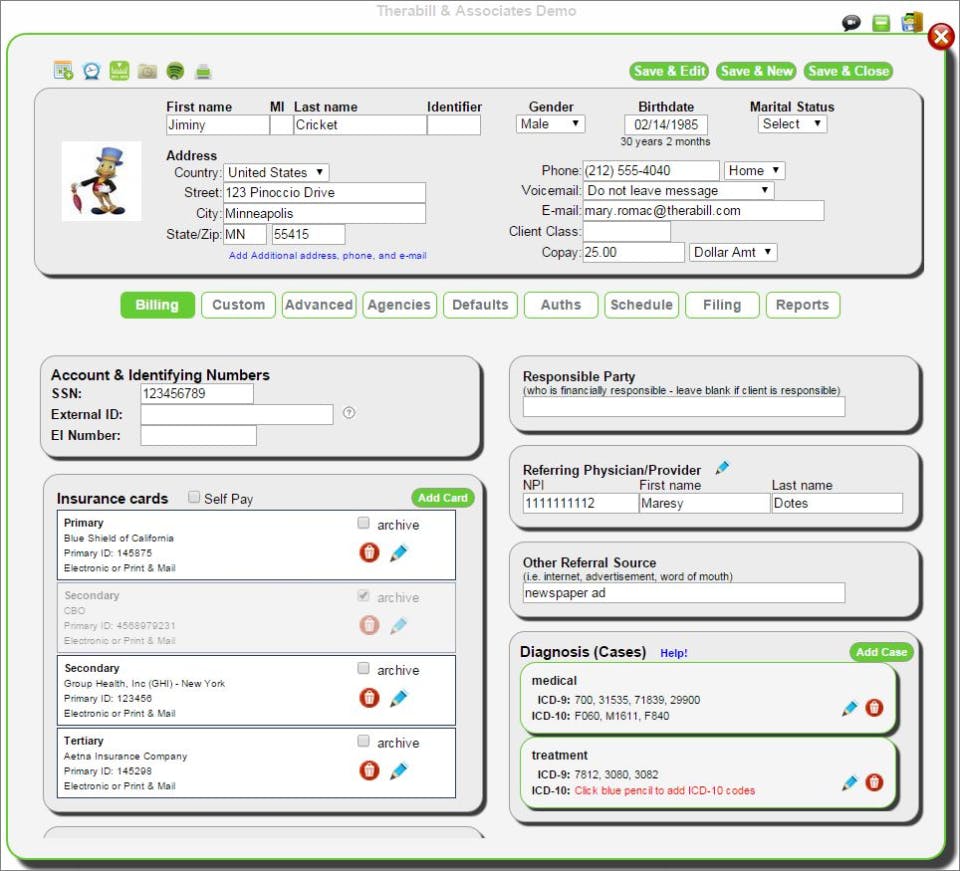 Therabill Screenshot 2