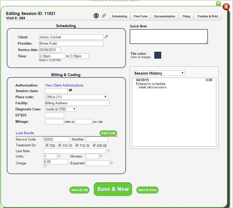 Therabill Screenshot 4