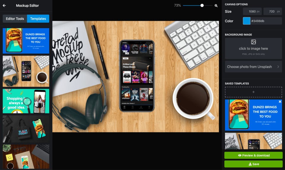 StoreMockups Screenshot 5
