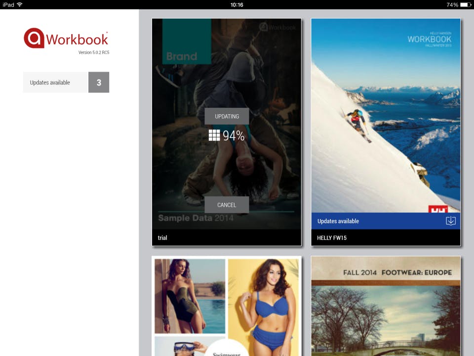 aWorkbook Screenshot 1