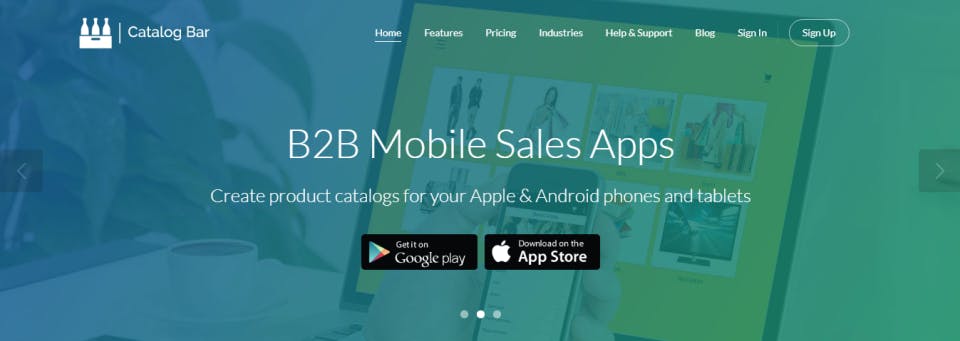 Catalog Bar Screenshot 2