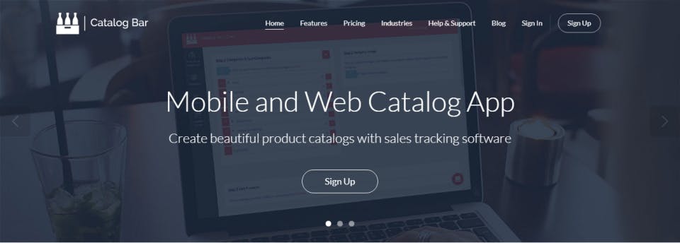 Catalog Bar Screenshot 3