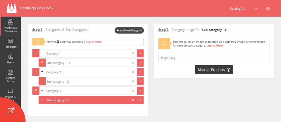 Catalog Bar Screenshot 5