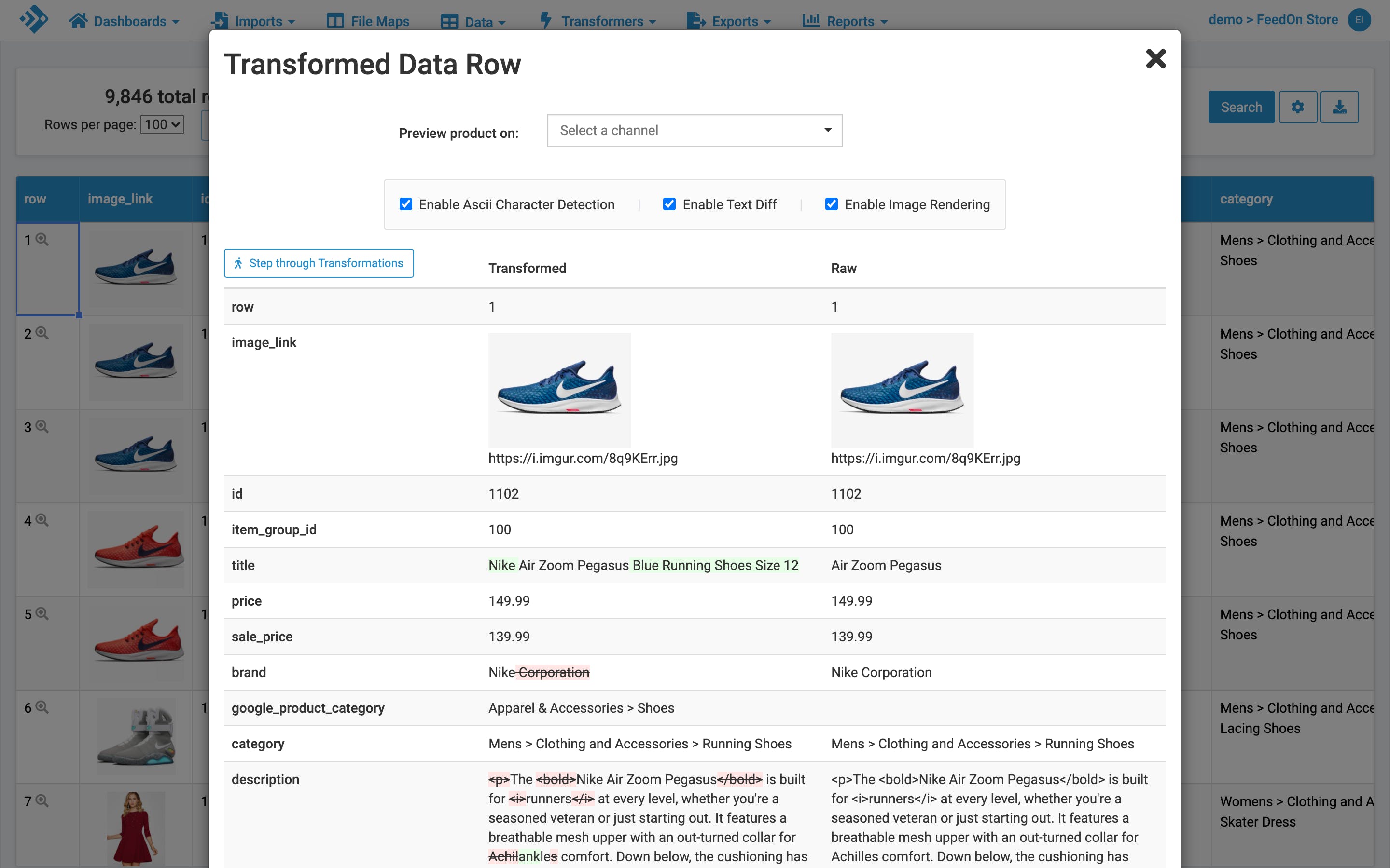 Feedonomics Screenshot 3