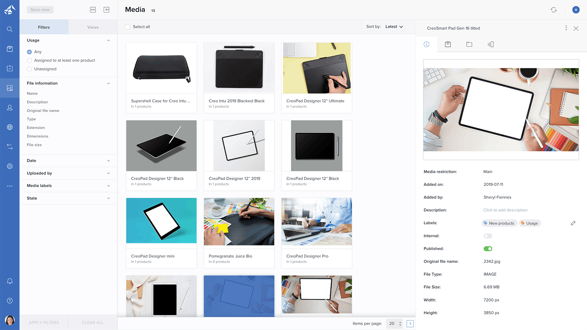 Bluestone PIM Screenshot 4