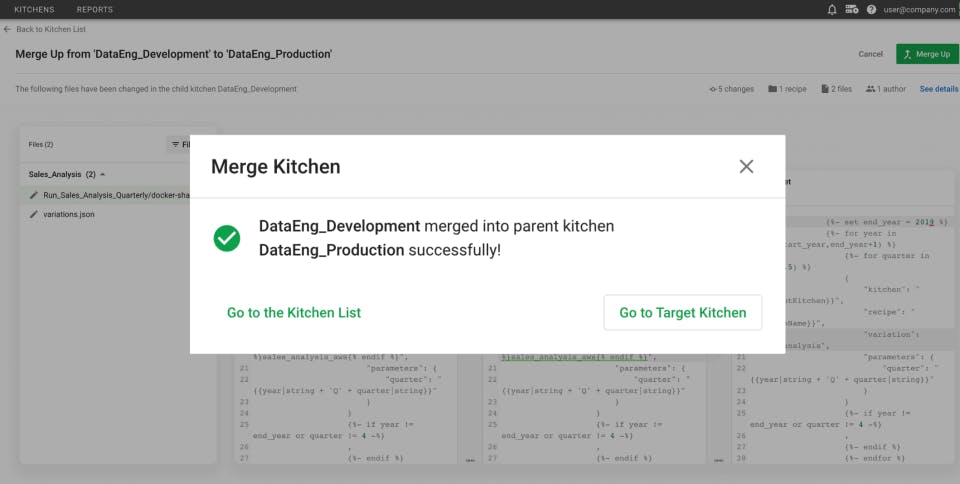 DataKitchen Screenshot 5