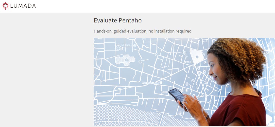 Pentaho Screenshot 1