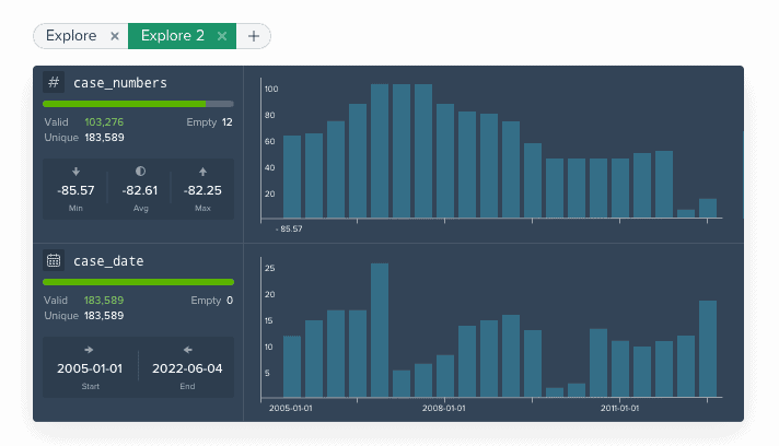 Datameer Screenshot 1