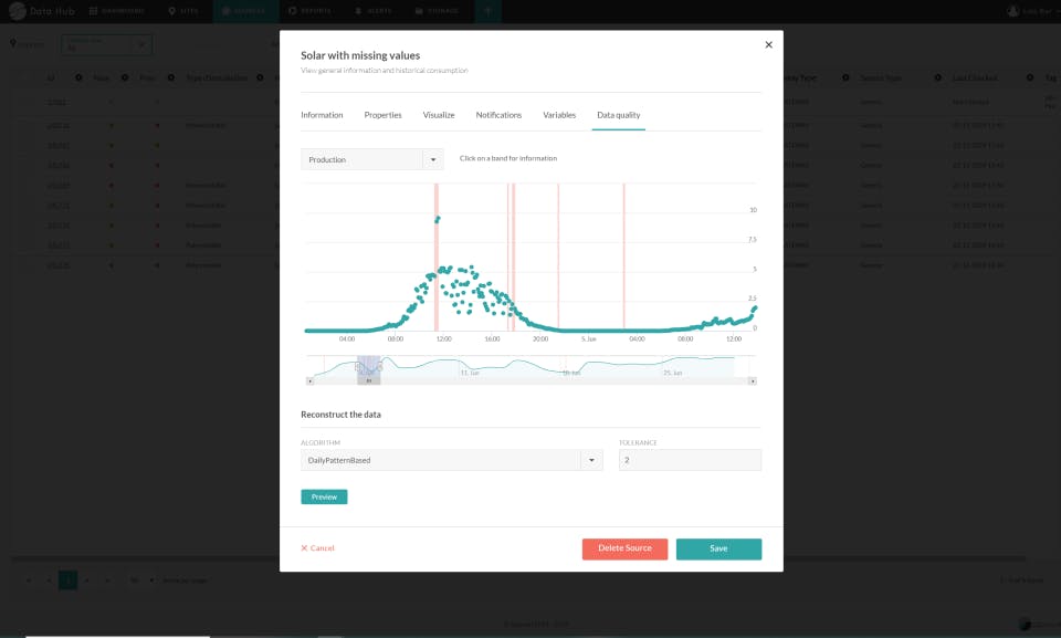 Opinum Data Hub Screenshot 3