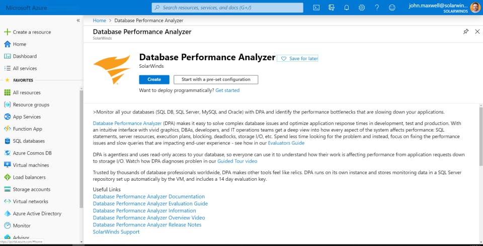 Database Performance Analyzer Screenshot 4