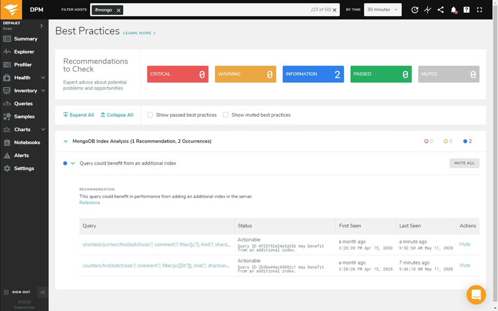 SolarWinds Database Performance Monitor Screenshot 3