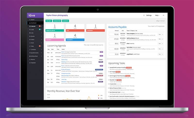 Tave Studio Manager Screenshot 1
