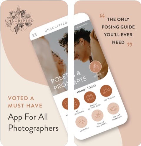 Unscripted Posing App Screenshot 2