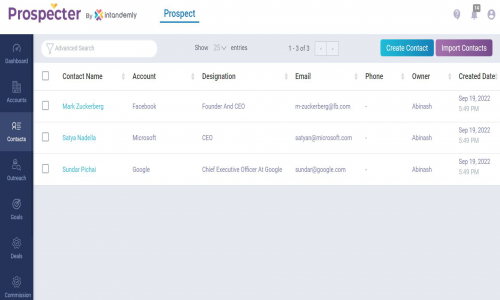 Prospecter.io Screenshot 3