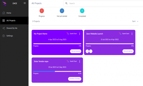 Zace Project Management App Screenshot 5