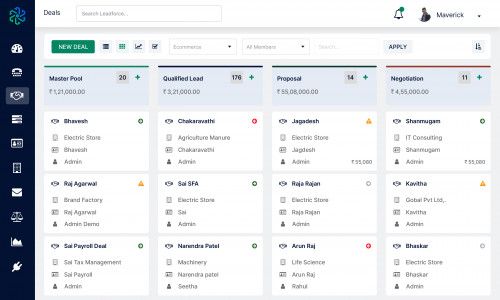 LeadForce CRM  Screenshot 1