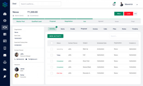 LeadForce CRM  Screenshot 3