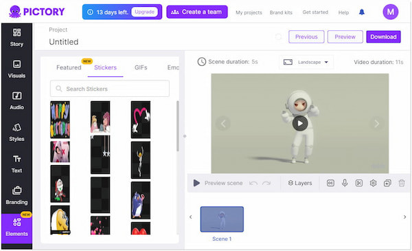  Pictory AI Screenshot 3