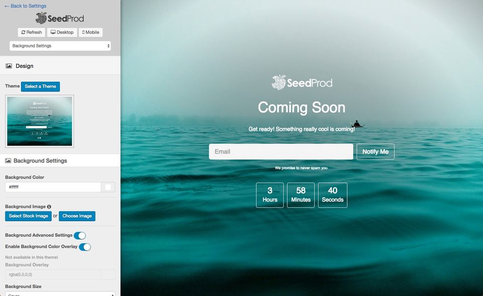 SeedProd Screenshot 1