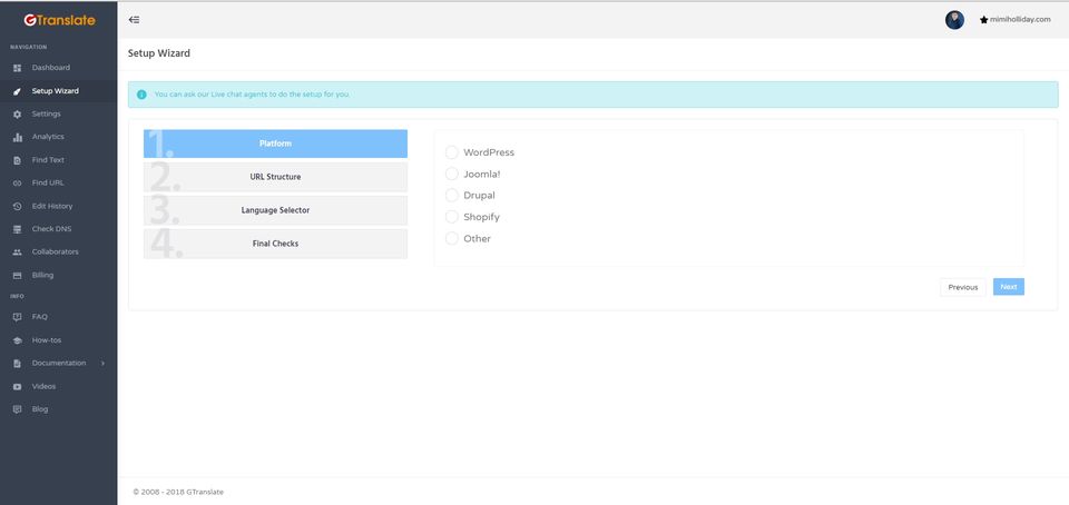 GTranslate Screenshot 1
