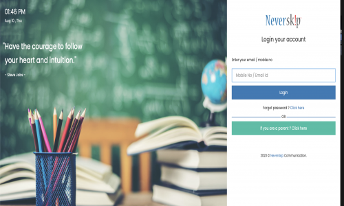  Neverskip School ERP Screenshot 1