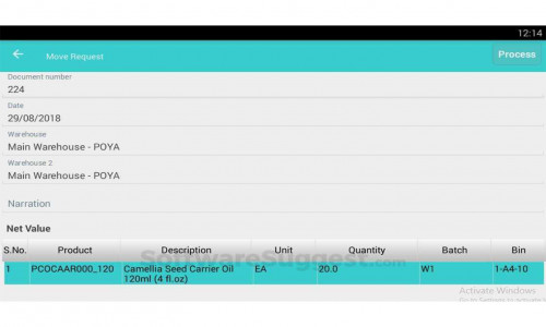 Focus WMS Screenshot 3