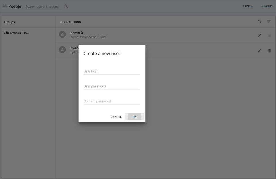 Pydio Screenshot 2